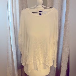 Sweaty Betty White Long sleeve Workout Top
